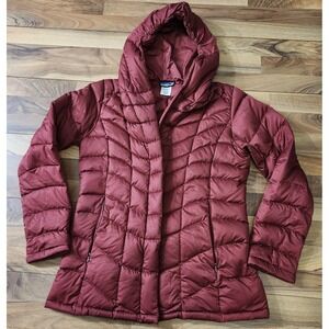 Patagonia Women's Puffer Jacket - Burgundy